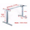 Bureau assis-debout avec 4 hauteurs de mémoire Table réglable écologique At huam set minimum &amp; Max Height